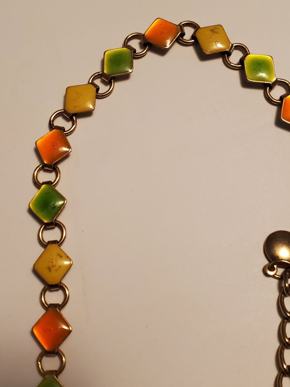 2 Necklaces, items # A-2354-2355, wt. 23 grams. - Picture 4 of 10